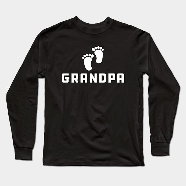 New Grandpa Long Sleeve T-Shirt by KC Happy Shop